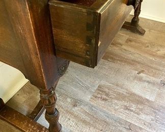 Lot 2355. $195.00. Small China Cabinet. Matches Dining Room Furniture, but was not restored! Has great bones, looking for the right home! 39"w x 62" t x 16.5" d