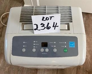 Lot 2364. $100.00. Solius Air dehumidifier SG-DEH-30M-1. Powered by GREE 30pt.
