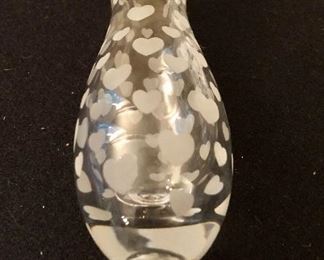 Lot 2386. $22.00. Marquis Waterford The Romance Collection Mini Heart Bud Vase. With box!