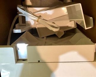Lot 2480. $40.00. Small appliance lot. Oster Electric Meat/Food Slicer 34718, George Foreman Grilling Machine, Food Scale (Microweight), and MR. Coffee Grinder