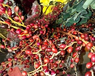 Lot 2536. $20.00. A large assortment of faux florals. Make all your beautiful things in every season!