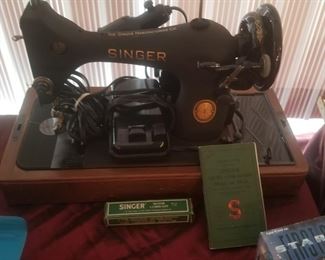 Vintage Singer sewing machine