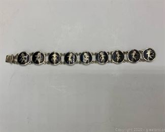 Sterling Siam Vintage Bracelet