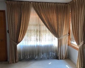 Did we say the drapes were for sale! Yes they are but not shades