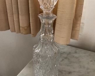 Nice example of crystal decanter