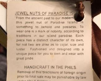 IT'S JEWEL NUTS OF PARADISE!