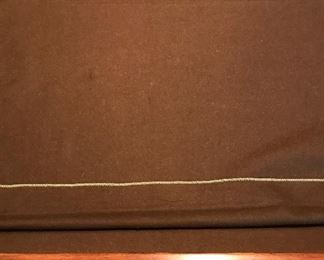 Heckman Dining Table with Two Silver Drawers, Two Extensions (each measures 20" wide), Two Arm/Captain's Chairs, and Six Side Chairs.  Width of the Table is Four Feet, Length of Table without Extensions Six Feet Five Inches, Length of Table with Leaves/Extensions is Ten Feet