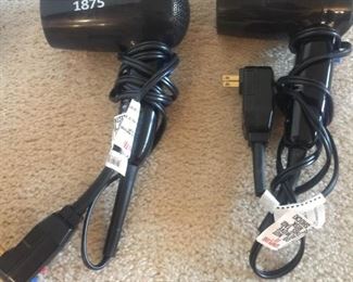 2 Conair Compact Hair Dryers