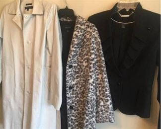 Anne Klein Ann Taylor and White Black Jackets