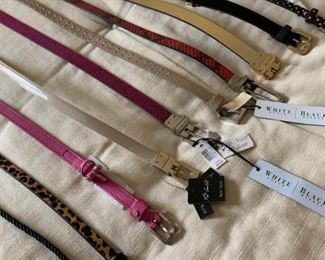 Designer Belts Brand New