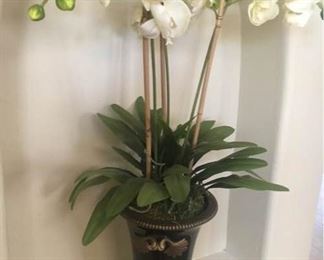 Flower Pot With Beautiful Flowers