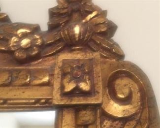 Ornate Gold Framed Mirror