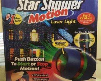 Star Shower Motion Laser Light