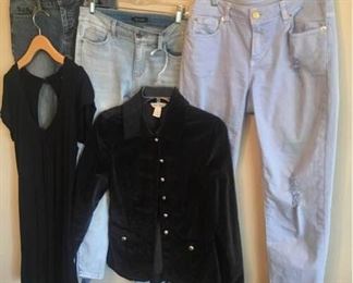 White Black Market and Micheal Kors Shirts Jeans