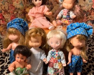 Vintage Betsy Clark Dolls and friends 