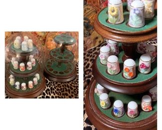 Thimble Collection and holders 