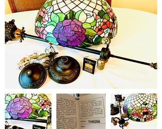 Dale Tiffany Lamp with paperwork 