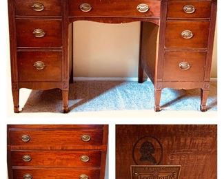 Vintage Lammerts chest of drawers and desk 