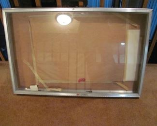 Wonderful Jewelry Display Case, $150. Also have another like it with broken glass, $90