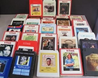 8-track tapes lot, make an offer.