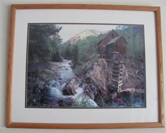 29 1/2 x 23 1/2 Framed Print purchased from artist at Plymouth Art Fair, Beautiful!