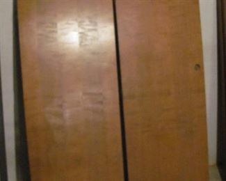 2 Flat panel doors, with handle hole, 28 w x 80" h, x 1 3/4" thick, 38.00