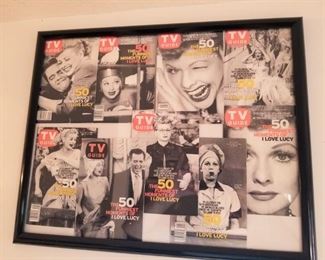 I Love Lucy Covers of TV Guides