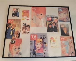 I Love Lucy Covers of TV Guides