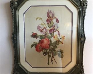 Vintage botanical art