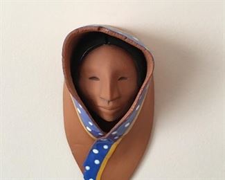 Pottery of Indian woman 