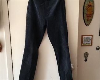 Bagatelle suede pants 1970s
