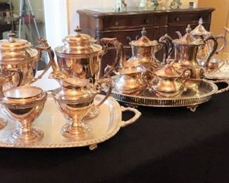 Silver tea/coffee sets