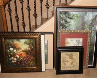 Vast selection of art to choose from