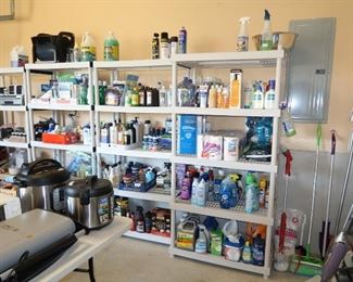 Cleaners and toiletries