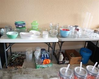 Corningware and Pyrex