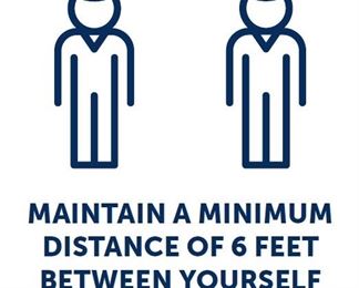 SOCIAL DISTANCING REQUIRED
