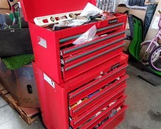 WE HAVE SEVERAL TOOL BOXES STUFFED WITH TOOLS!