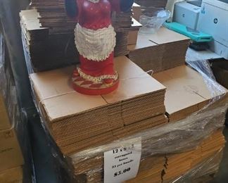 BUNDLES OF CARDBOARD BOXES, 25 PCS PER BUNDLE $5.00