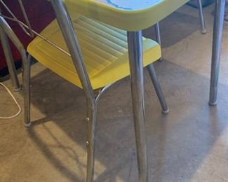 Vintage Children’s Table & 2 Chairs