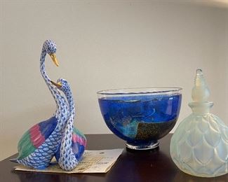 HEREND AND ART GLASS