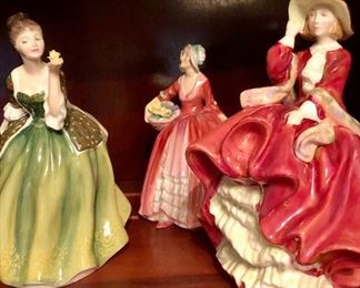 Royal Doulton. Top ‘o the Hill, Fleur, Janet.

