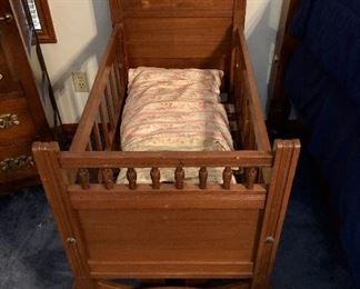 Circa 1880 cradle. 