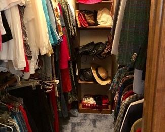 Wonderful selection of vintage clothing...all in excellent condition.  Clean and very well maintained.