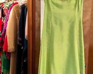 Heavily encrusted rhinestone party wear.   In "wear tonight" condition!