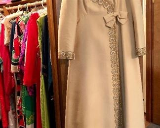 Heavily encrusted rhinestone party wear.   In "wear tonight" condition!