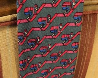 Hermes silk tie-Paris 