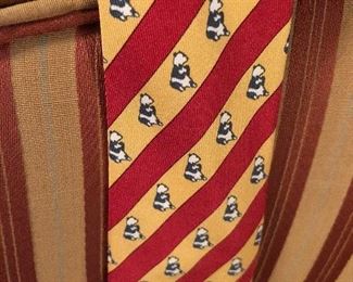 Hermes silk tie-Paris 