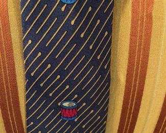 Hermes silk tie-Paris 