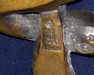 James Avery bronze paperweight 