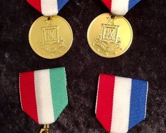 San Antonio Fiesta medals.  
2003, 2004, 2005